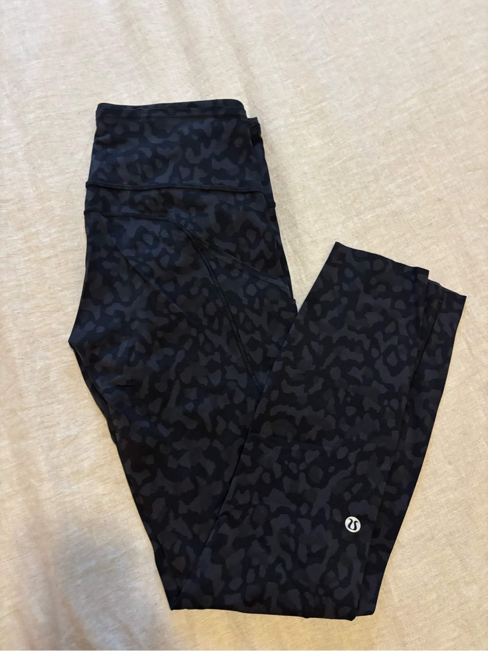 lululemon athletica camo fast and free 25” tights